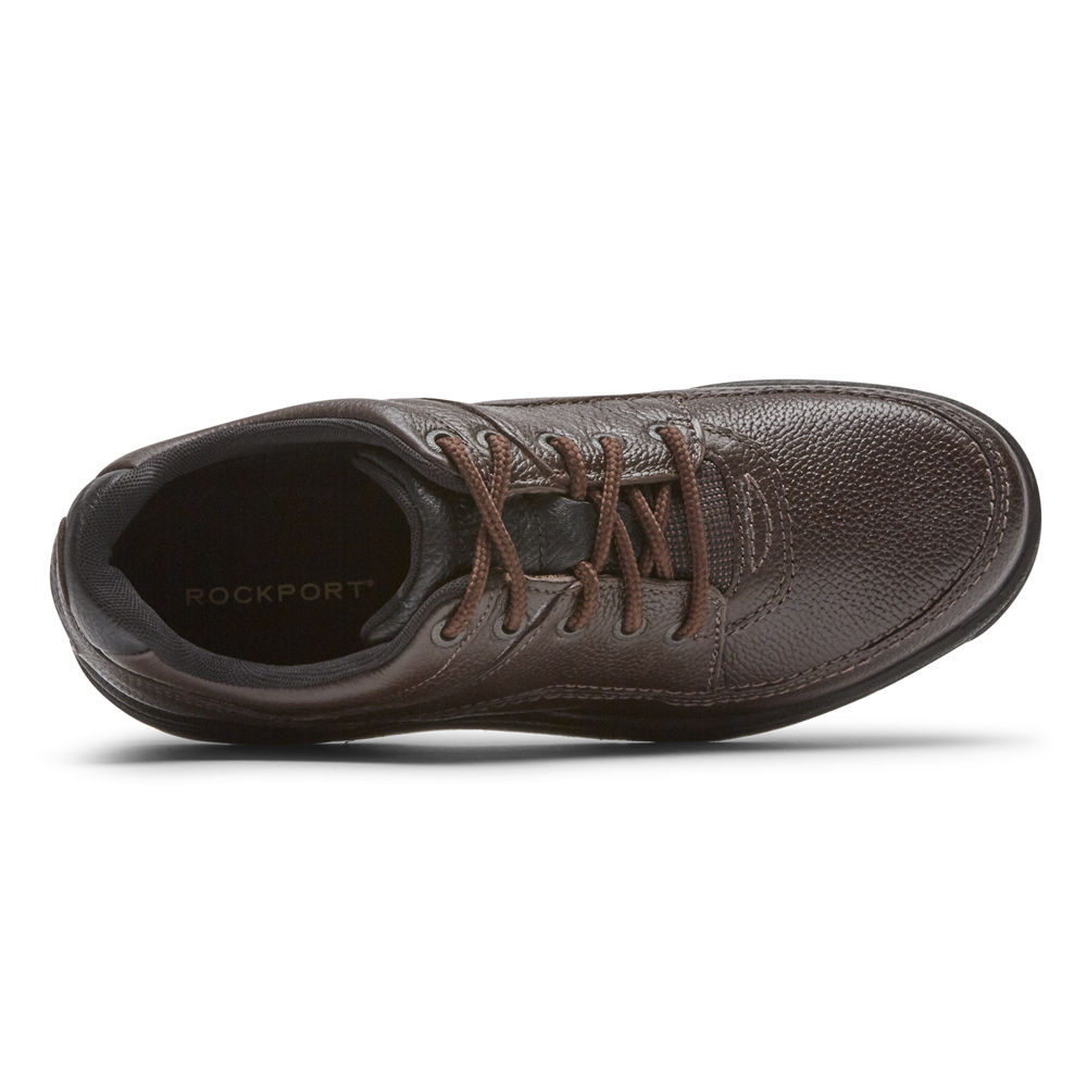 Rockport Sneakers For Mens Brown - World Tour Classic Shoe - ZN8154207